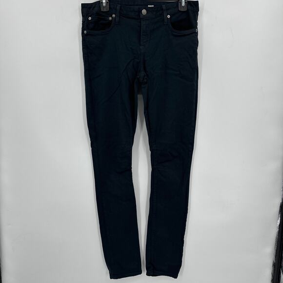 Helmut Lang Black Mid  Rise Skinny Jeans Size 29 - Picture 1 of 7